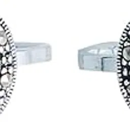 Sterling Silver Adjustable Toe Rings for Women & Girls | Oxidized Design with Pink Stone | Ethnic Traditional Silver-image-53