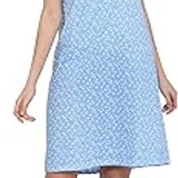 oomph! 100% Cotton Sleep wear Long T-Shirt Nighty Nighties-picture-62