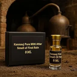 8ml Mitti Attar – Pure Natural Earth Perfume Oil from Kannauj, India | Alcohol-Free | Long-Lasting Fragrance of Rain on Soil | Traditional Handmade Attar for Men & Women-picture-47