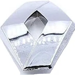 BuBu car Chrome Monogram Emblem Front Logo Compatible for R-enault Kwid car image 1