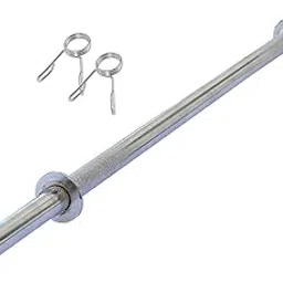 LIFE HUB Weight Lifting Rod, Gym Rod , Chrome Plated Steel Gym Rod , 4 Feet Straight Bar (4Ft Straight, 25MM)-picture-38