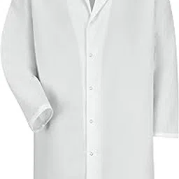 red kap mens Specialized Medical Lab Coat, White, XX-Large US-picture-13