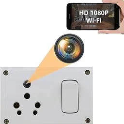 Safety Net Spy Camera (1080P HD Hidden Switch Socket Camera, WiFi Wireless Motion Detection, AC Power, Remote App Control Camera Home, Kids, Baby, Pet Monitoring Camera), 2 Piece Set (SF-013)-picture-10