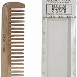 MARY JOK Neem Wood Comb for Hair Growth & Dandruff Control | Anti-Static Wooden Hair Comb for Men and Women-picture-22