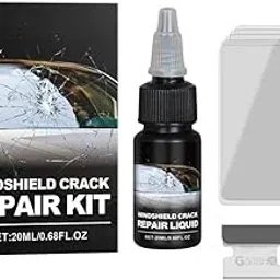 Car Windshield Crack Repair Kit,Liquid for Cracks for Fix Auto Windshield Glass Cracks, Car Window Glass Repair Tool Set for Quick and Easy Auto Windshield Scratch Fix (full kit) (pack of 1)-picture-22