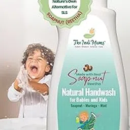 The Indi-Mums Reetha-Based Natural Handwash For Babies, Kids & Sensitive Skin- Anti Bacterial, Moisturising, Ph Balanced & Hypoallergenic, Refill Pack- 500 Ml-picture-18