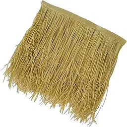 ATORSE Straw Roof Thatch Fake Grass Skirting Roof for Thatch Roofing Garden Outdoor Style H-picture-12
