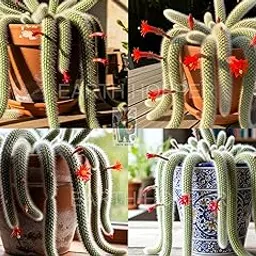 Earth Hopper All Season Monkey Tail Cactus Seeds - 50 Seeds Pack, Easy to Grow, Indoor Outdoor Plant, Natural Air Purifier-image-13