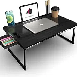 PRB MART Office Table for Home/Writing Desk for Office/Folding Table for School/Folding Study Table/Work from Home -Multipurpose Table (BLACK COTTED)-picture-24