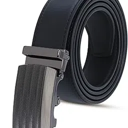 labnoft Men's PU Leather Auto Lock Belt-picture-14