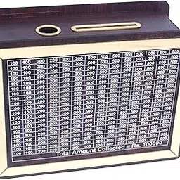 SIGNOOGLE Wooden Piggy Bank for Kids & Adults | Savings Box, Mini Bank, Wooden Coin Box, Money Saver, Piggy Bank with Amount 100000 Tracker-picture-47