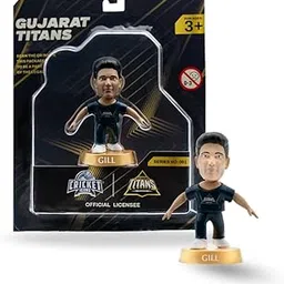 Shubman Gill Gujarat Titans Collectible Figurine, IPL Edition 360° Rotatable Head, GT Cricket Player for Fans & Collectors Pack of 1-picture-20
