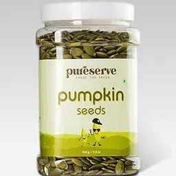 Pureserve Pumpkin Seeds 500g – Premium AAA Grade Superfood | High in Protein, Fiber & Antioxidants | Boosts Immunity & Supports Weight Management | Perfect Healthy Snack for Eating & Smoothies-picture-17