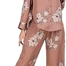 masha Women Oversized Pyjama Set/Night Suit Set-picture-29