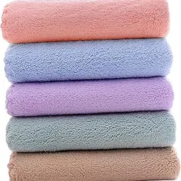 Hand Face Towel Absorbent Portable Hair Drying Towels for Sports 5pcs|Home & Garden | Bath | Towels & Washcloths-picture-11