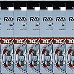 Rayovac Size 312 Hearing Aid Battery (18 Pack) image 1