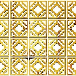 Chanda Creations 20 Border (Each Piece Size 10 cm), Mirror Stickers for Wall, Acrylic Stickers, Wall Mirror Stickers, Wall Stickers for Bedroom, Hall, Home Offices (Golden)-image-14