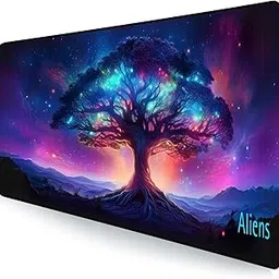 Aliens Extended Gaming Mouse Pad Desk Mat – Smooth Cloth Surface, Non-Slip Base, for Computer, Laptop, Office & Home – 580x280mm (Extended Gaming Mouse Pad-55)-picture-19
