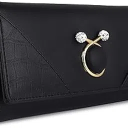 Women's and Girls Synthetics Faux Leather New Premium Styles Latest Women Clutches wallets purses Handbags-image-80