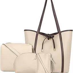 legal bribe Cozy Textured Tote Bag Combo Set of 4-picture-22