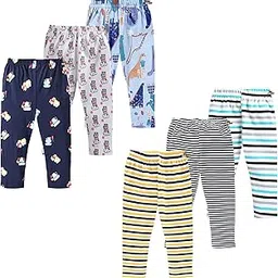 Kidbee Boys & Girls Cotton Pajama Track Pants (Regular Fit) (Pack of 6)-image-7