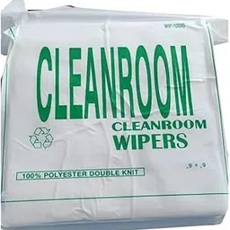Lint Free Clothe wipes Clean Room Wiper Wiping Cloth 9-inch x 9-inch White 150 PCS/PACKET-picture-42