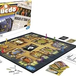 Hasbro Gaming Cluedo The Classic Detective Board Game, Strategy Board Game for Kids & Adults, borad game for boys and girls Ages 8+ for 2-6 Players-picture-24