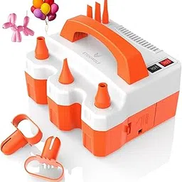 ETENWOLF P600 Electric Balloon Pump for All Balloons with 3 Nozzles 110V 600W Balloon Blower for Parties Metallic Latex 260q Balloon Inflator for Christmas Decorations-picture-21