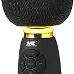 M805 (Karaoke MIC with Speaker) Rechargeable FM Radio Voice Changer Microphone (Black)-picture-52