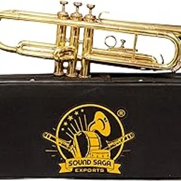 SOUND SAGA® Hard Shell Trumpet Case with Soft Interior & Storage Compartment.-picture-11