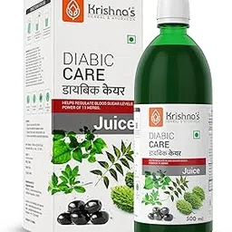 KRISHNA'S HERBAL & AYURVEDA Diabic Care Juice - 500 Ml (Pack Of 1) | Blend Of 11 Herbs Methi, Amla, Karela, Jamun, Kutki, Guduchi & 5 Other Herbs To Manage Sugar Levels | Made In India-picture-14