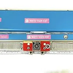 White Tiger Knit Wool Knitting Machine for Home | Economic Manual Model | Durable Stainless Steel | Create Caps, Hats, Shawls, Scarves & More | Accessory Kit Included-picture-13