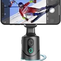 Uranus™ 360° Auto-Tracking Phone Holder, AI Face Tracking Tripod Mount with Remote Control, Type-C Charging, Universal Compatibility for Selfies, Live Streaming, Professional Photography (Y04)-image-40