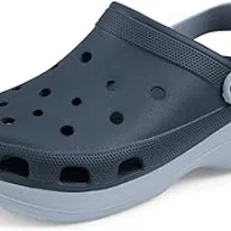 Men's Double Color Comfy Casual Sports Clogs/Sandals with Adjustable Back Strap for Adult| Comfortable & Lightweight| Stylish & Anti-Skid|Waterproof Daily Use Mules Gents/Boys D-551-image-90