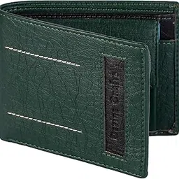 m mensanity Dezire Crafts Men Formal, Casual Artificial Leather Wallet (7 Card Slots) (Green)-picture-23