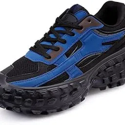bacca bucci Colossus Men's Chunky All-Terrain Sneakers with Rugged Outsole & Ortholite Insole | Outdoor Trail Walking Shoes | Breathable Mesh & Synthetic Uppers-picture-23