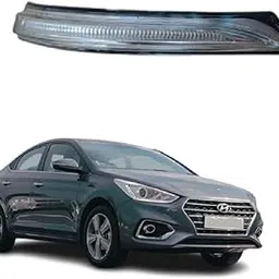 STYCARO- ORVM Left Passenger Side view Mirror Indicator Light/Turn Signal LED Light for Hundai Verna 5TH GEN, F/L 2017-2022 Year Model- Set of 1-picture-36