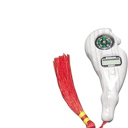 RKZ Digital Finger Prayer Mantra Counter with LCD Display, Compass and Tassel, Pack of 1 (White)-picture-17