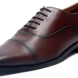 louis stitch Men's Italian Leather Oxford Formal Shoes Handmade Lace Up Shoes for Men Officewear (LSEUOX)-picture-24