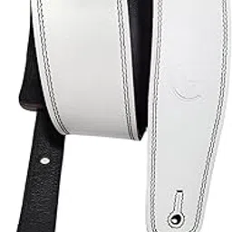 Ve CREATION Leather Guitar Strap for Bass, Electric, Acoustic, & Heavy Guitars | 2.5" Wide | Adjustable 42-56 Inches | (VEG-0019)-picture-13