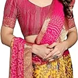 every moment Floral Print Printed Chiffon Saree with Blouse Piece (EEMV-7714 A CB_Free Size)-picture-49