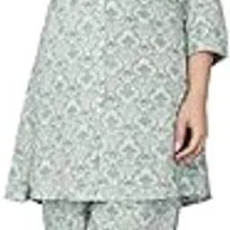 Women's Stylish Printed Collar Neck Western Co-ord Set Trendy Two-Piece Outfit with Crop Top & Matching Bottoms – Elegant & Comfortable, Casual & Formal Wear-image-24