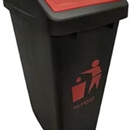 Cello Plastic Garbage Swing-Lid Dustbin 48 Ltr, RED-picture-35
