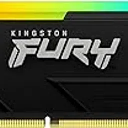 Kingston Fury Beast 16GB 3200MT/s DDR4 CL16 Desktop Memory Single Module | Intel XMP | AMD Ryzen | Plug n Play | RGB Infrared Syncing | KF432C16BB12A/16-image-1