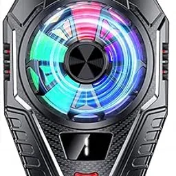 NIYANETAIL Mobile Cooling Pad | Gaming Cooler with Advanced Refrigeration Chip | Instant Cooling Fan for Android | LED Temperature Display | Portable Gaming Accessory - Black-picture-23