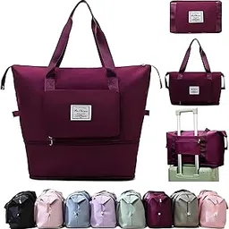 happy murti Big Foldable Travel Bag for Women Luggage | Duffle Bag for Travelling | Waterproof Traveling Bag | Ladies Luggage Bags| Expandable Gym Bag-picture-50