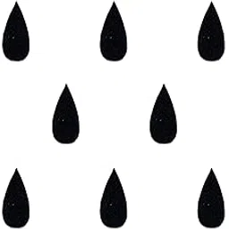 Comet Busters Basic Black Tear Drop Bindis for Women (BIN725PACK) (Pack of 3)-image-0