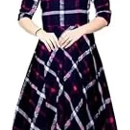 Women’s Ethnic Printed Long Gown Anarkali Style Floor-Length Dress-picture-49