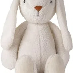 SHAPZE Bunnies Daisy Shiny is Miny Series, Teddy Bear, Toy Cute Kids, Sparkly Eyes, Birthday Animal Baby Boys/Girls (White) image 1