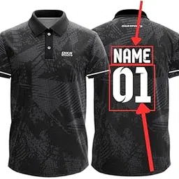 dika sports Custom Add Name and Number Jersey for Men Cricket t-Shirt | 2 Year to 5XL-picture-16